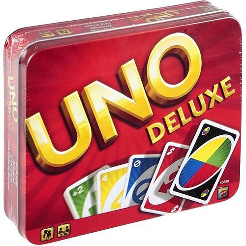 Photo de JEU DE CARTES - UNO DELUXE - 2  10 joueurs - 7 ans et +