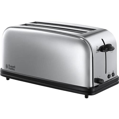 TOASTER GRILLE-PAIN - RUSSELL HOBBS - 1 600 W - 2 LONGUES FENTES - CHAUFFE VIENNOISERIE