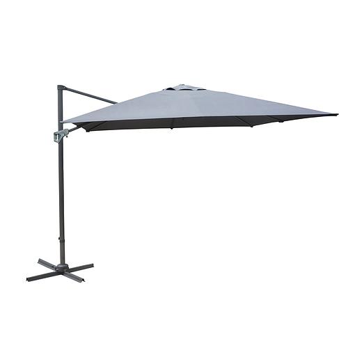 Photo de Parasol déporté 3 x 4 m gris