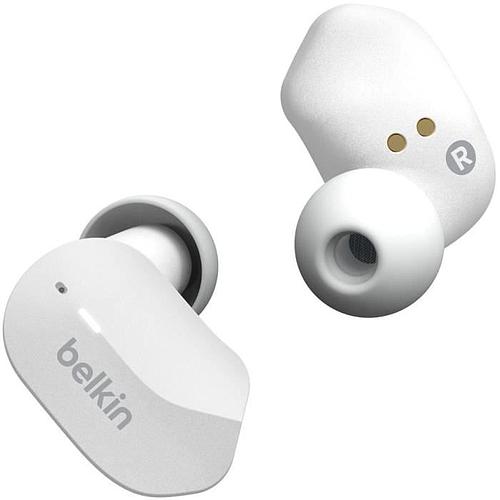 Écouteurs sans fil BELKIN SOUNDFORM Bluetooth True Wireless - IPX5 - Blanc