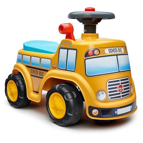 Photo de Porteur School Bus - assise ouvrante & volant directionnel avec klaxon