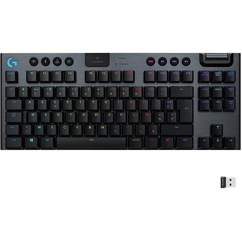 Photo de Clavier gaming mécanique Logitech - sans fil, sans pavé numérique - GL Clicky