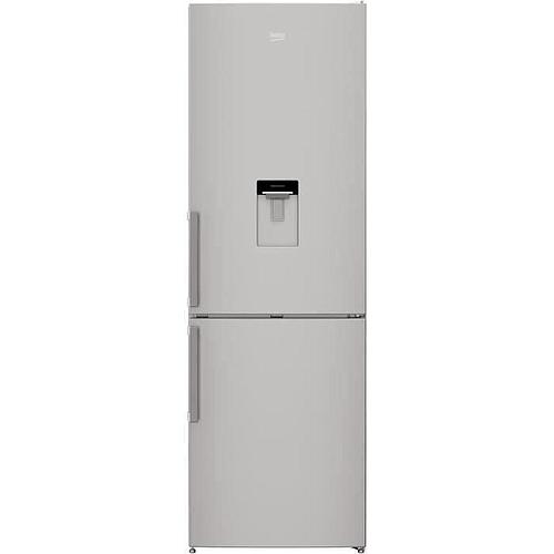 Photo de Réfrigérateur congélateur bas BEKO - 2 portes - 295 L (205+90) - Gris acier