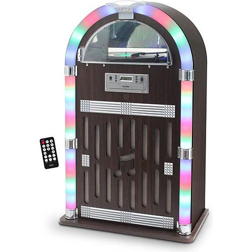 Photo de Chaine HI-FI rétro JukeBox Vinyle / CD / FM