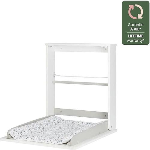 Photo de Table à langer murale - Badabulle - matelas inclus - Pliable et compacte