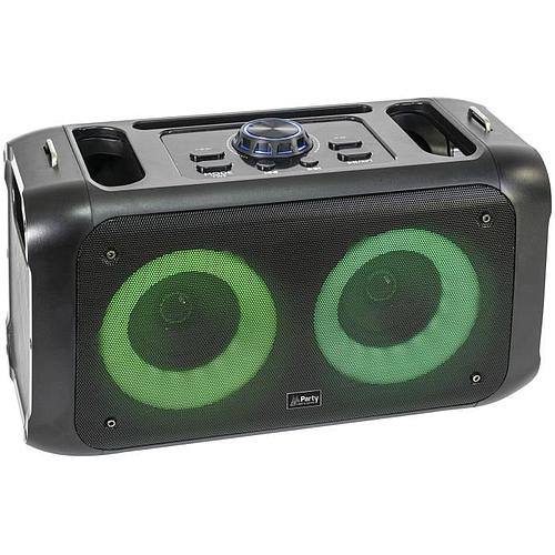 Photo de Enceinte portable 100W sur batterie avec Bluetooth et effet lumineux LED