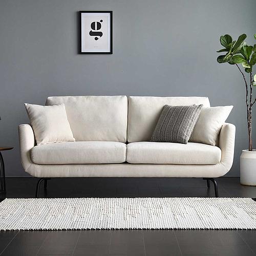 Photo de Canapé beige 2 places
