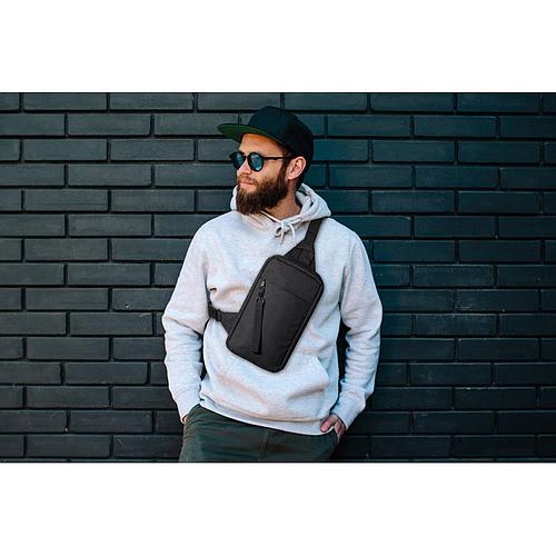 Photo de Sac cross body pour homme en polyester recyclé