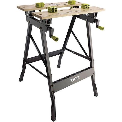 Photo de Etabli pliable et orientable à 90° - RYOBI - avec 100 kg de charge maximale