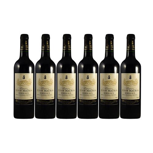 Photo de 6 vins de Bordeaux rouge