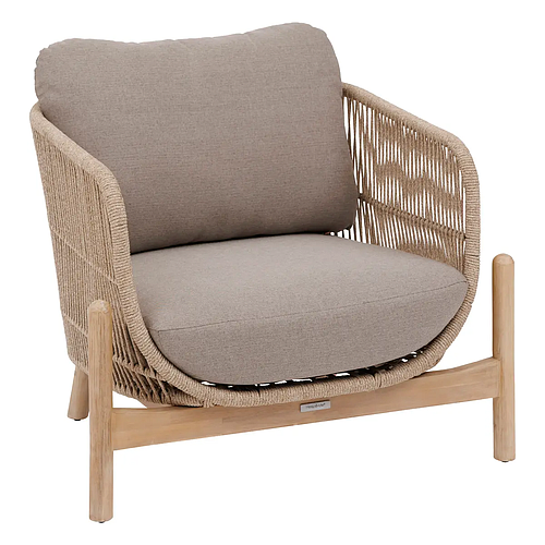 Photo de Fauteuil de salon de jardin - Acacia