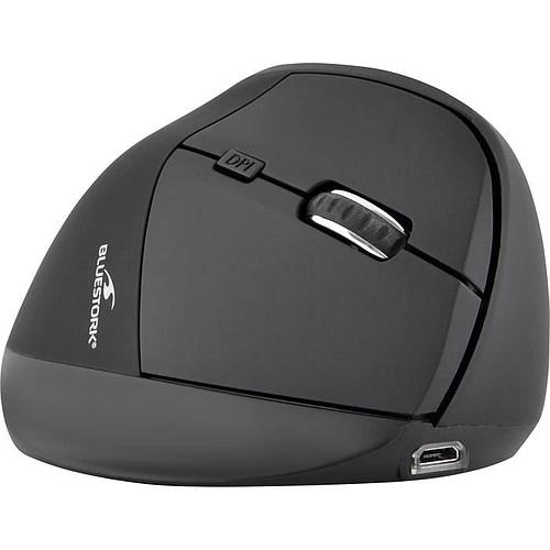 Photo de Souris ergonomique - Bluestork -  Sans fil - Optique - PC / MAC