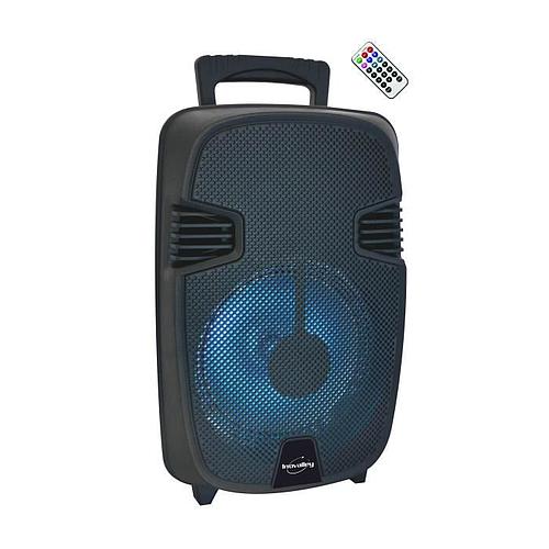 Photo de Enceinte karaoké - INOVALLEY - lumineuse Bluetooth 400W