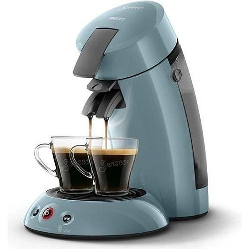 Photo de Machine à café dosette SENSEO ORGINAL - Philips - Booster d'arômes, Crema plus, Bleu Gris