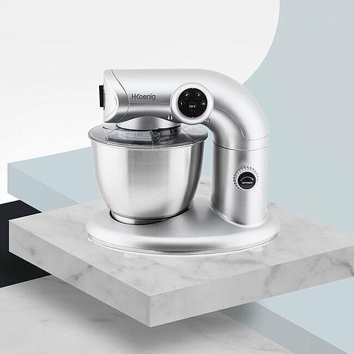Photo de Robot pétrin design inox