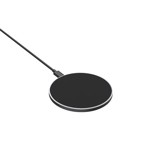 Photo de Chargeur ultra-rapide sans fil - 15 W - NOIR
