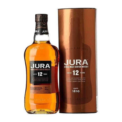Photo de Whisky Ecosse Jura 12 Ans Single Malt Scotch - 40° 70cl