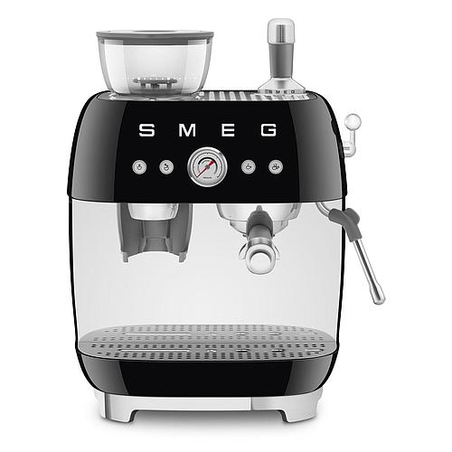 Photo de Machine à café expresso avec broyeur noir - SMEG