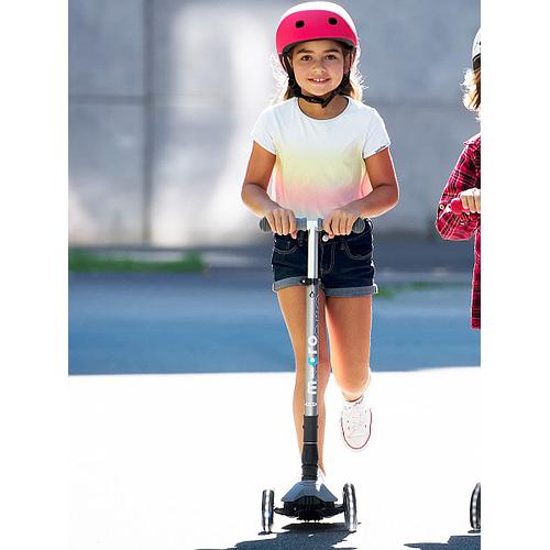Photo de Trottinette pliable 3 roues - MICRO-MOBILITY - Enfant 5 à 12 ans - Gris Volcan