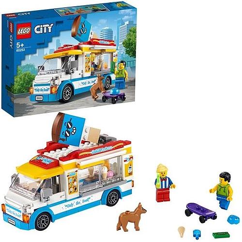 Photo de Le camion de la marchande de glaces, Lego