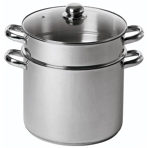 Photo de COUSCOUSSIER 11 L EN INOX TOUS FEUX