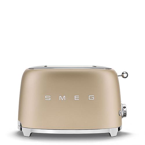Photo de Toaster / Grille-pain 2 tranches or mat - SMEG