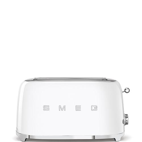 Photo de Grille-pain 4 tranches - blanc - SMEG