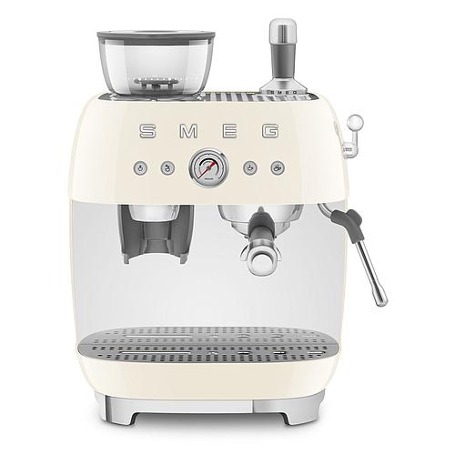 Photo de Machine à café expresso avec broyeur crème - SMEG