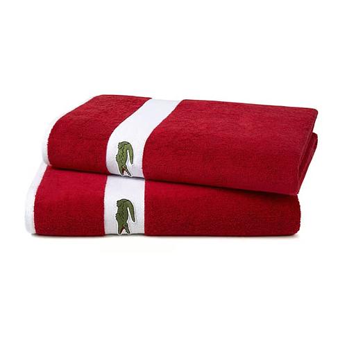 Photo de Lot de 2 draps de bain - LACOSTE