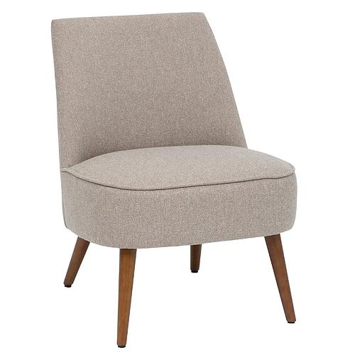 Photo de Fauteuil en tissu et bois