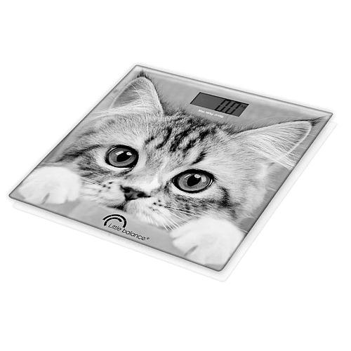 Photo de Pèse-personne à pile imprimé chat