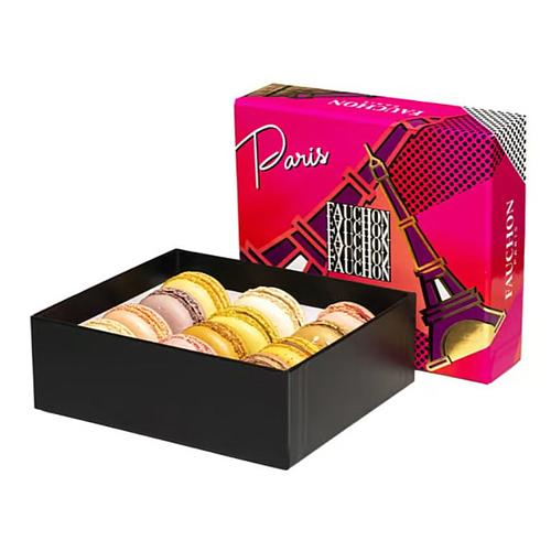 Photo de Coffret 12 macarons Boîte Paris FAUCHON