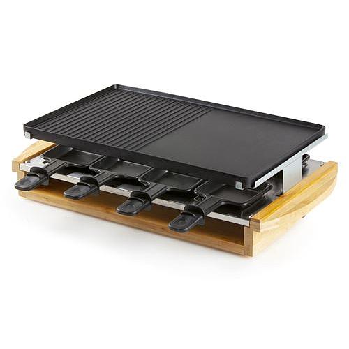 Photo de Raclette grill bambou