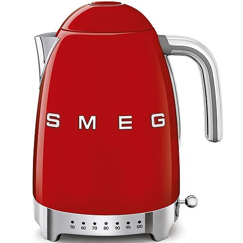 Photo de Bouilloire style rétro - rouge - SMEG