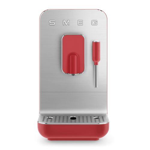 Photo de Machine à café automatique avec broyeur Rouge mat - SMEG