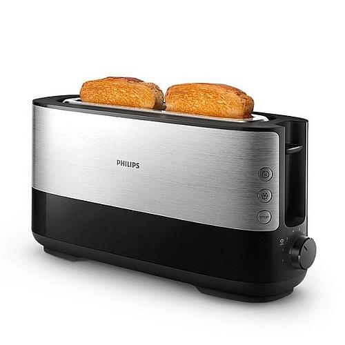 Photo de Grille-pain fente longue - inox - PHILIPS