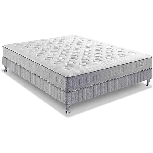Photo de Ensemble SIMMONS - Matelas 140x190 + Sommier - Ressort ensachés - 23 cm