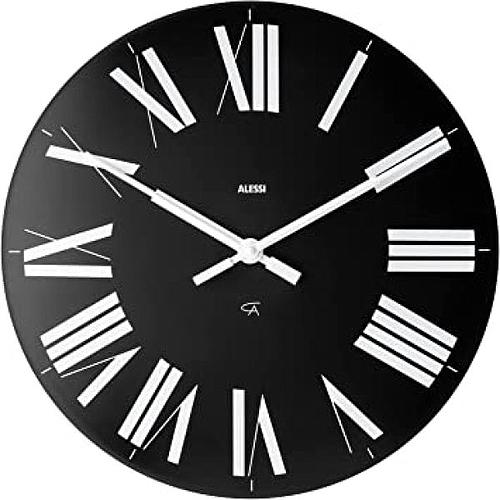 Photo de Horloge murale - noir - Mouvement à quartz.