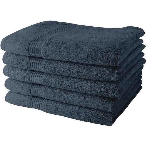 Photo de Ensemble de 5 Draps de Bain - 70 x 130 cm - Denim