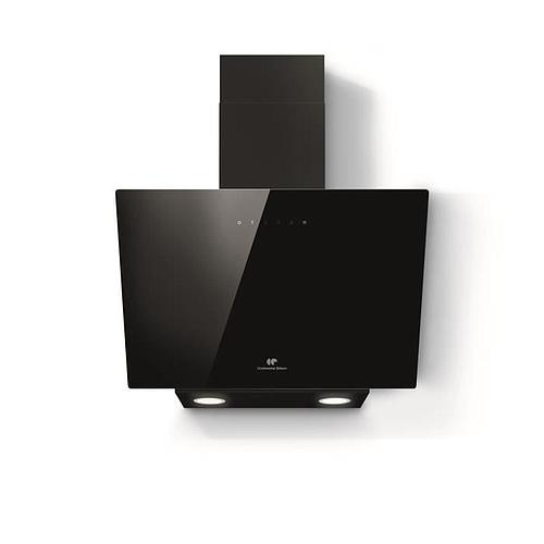 Photo de Hotte décorative noire L60 cm