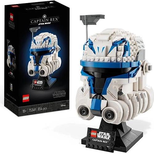 Photo de LEGO Star Wars - Le Casque du Capitaine Rex, Maquette à Construire pour Adultes