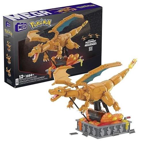 Photo de MEGA-Pokémon-Dracaufeu en Mouvement, à construire (1 663 pcs)