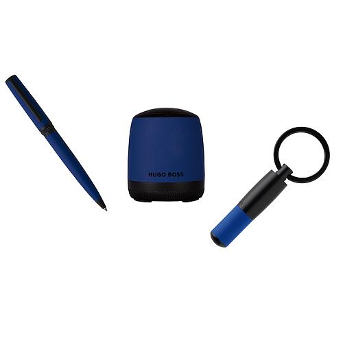 Photo de Trio enceinte, porte-clefs et stylo bille HUGO BOSS