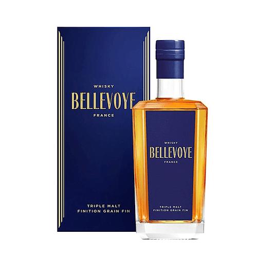 Photo de 1 Whisky Français Bellevoye Bleu Finition Grain Fin, 40%, 70cl, en étui