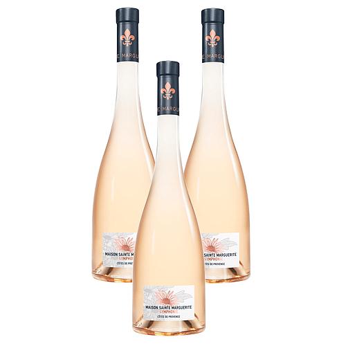 Photo de 3 Côtes de Provence rosé Maison Sainte Marguerite 2022/23