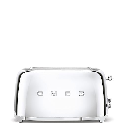 Photo de Grille-pain 4 tranches - chromé - SMEG