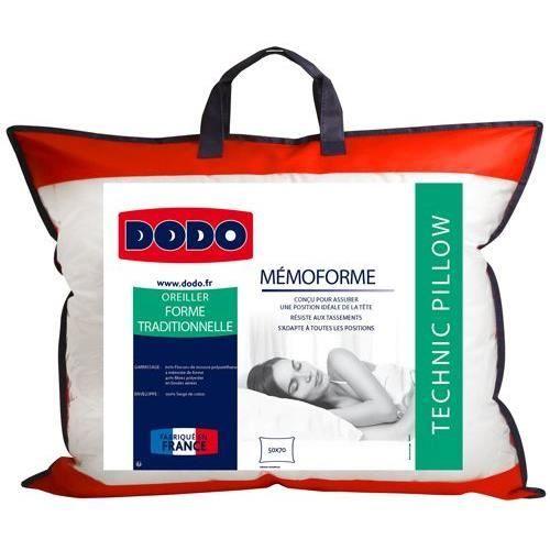 Photo de Oreiller à mémoire de forme - DODO - 50 x 70 cm