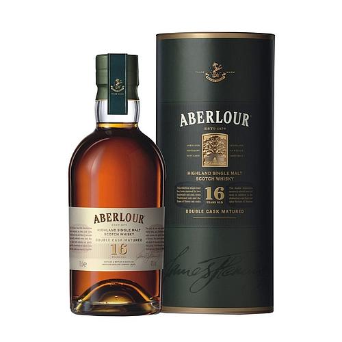 Photo de 1 scotch whisky Aberlour 16 ans Highland Single Malt en étui