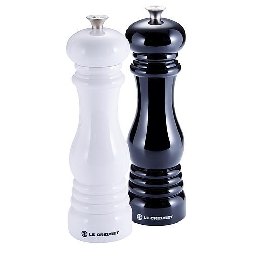 Photo de DUO MOULINS NOIR ET BLANC LE CREUSET