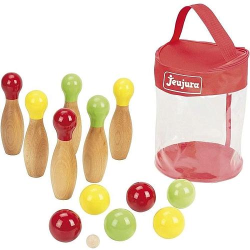 Photo de Jeux de bowling et pétanque en bois - JEUJURA